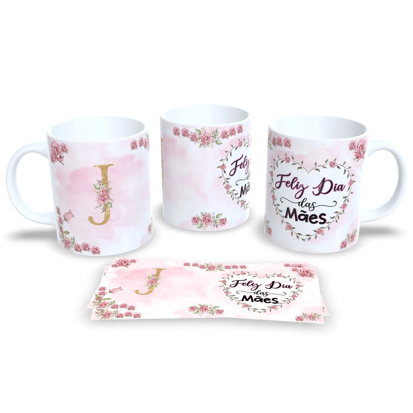 Caneca De Porcelana Dia Das Mães Caneca De Porcelana Com Foto Estampa Dia Das Mãe
