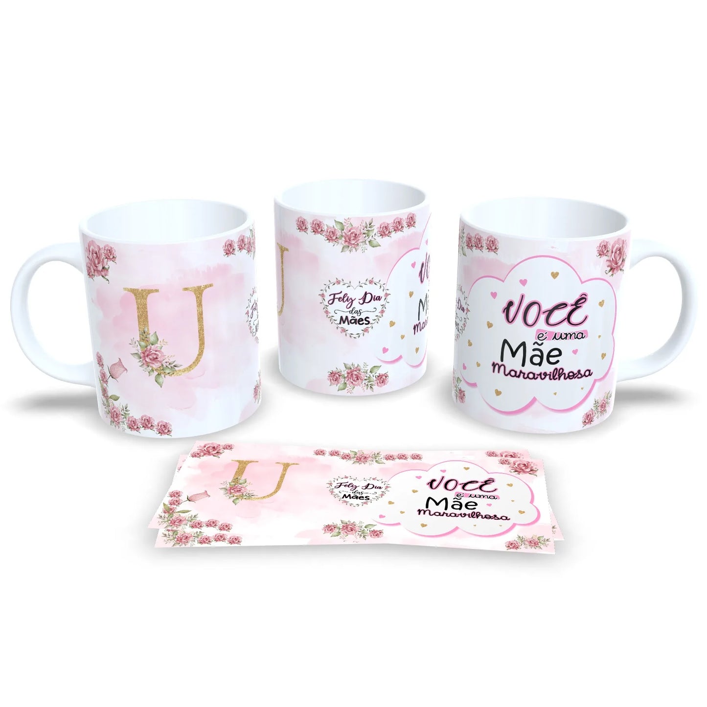 Caneca De Porcelana Dia Das Mães Caneca De Porcelana Com Foto Estampa Dia Das Mãe