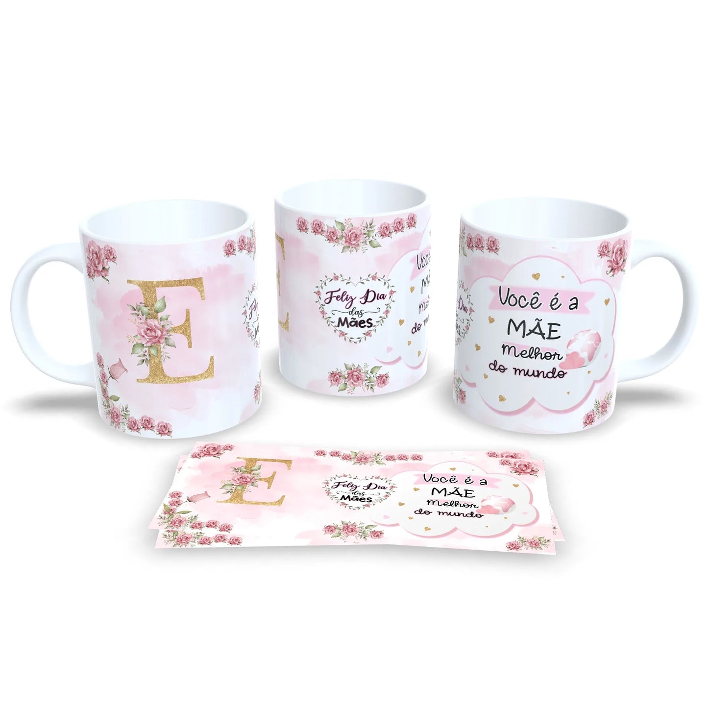 Caneca De Porcelana Dia Das Mães Caneca De Porcelana Com Foto Estampa Dia Das Mãe