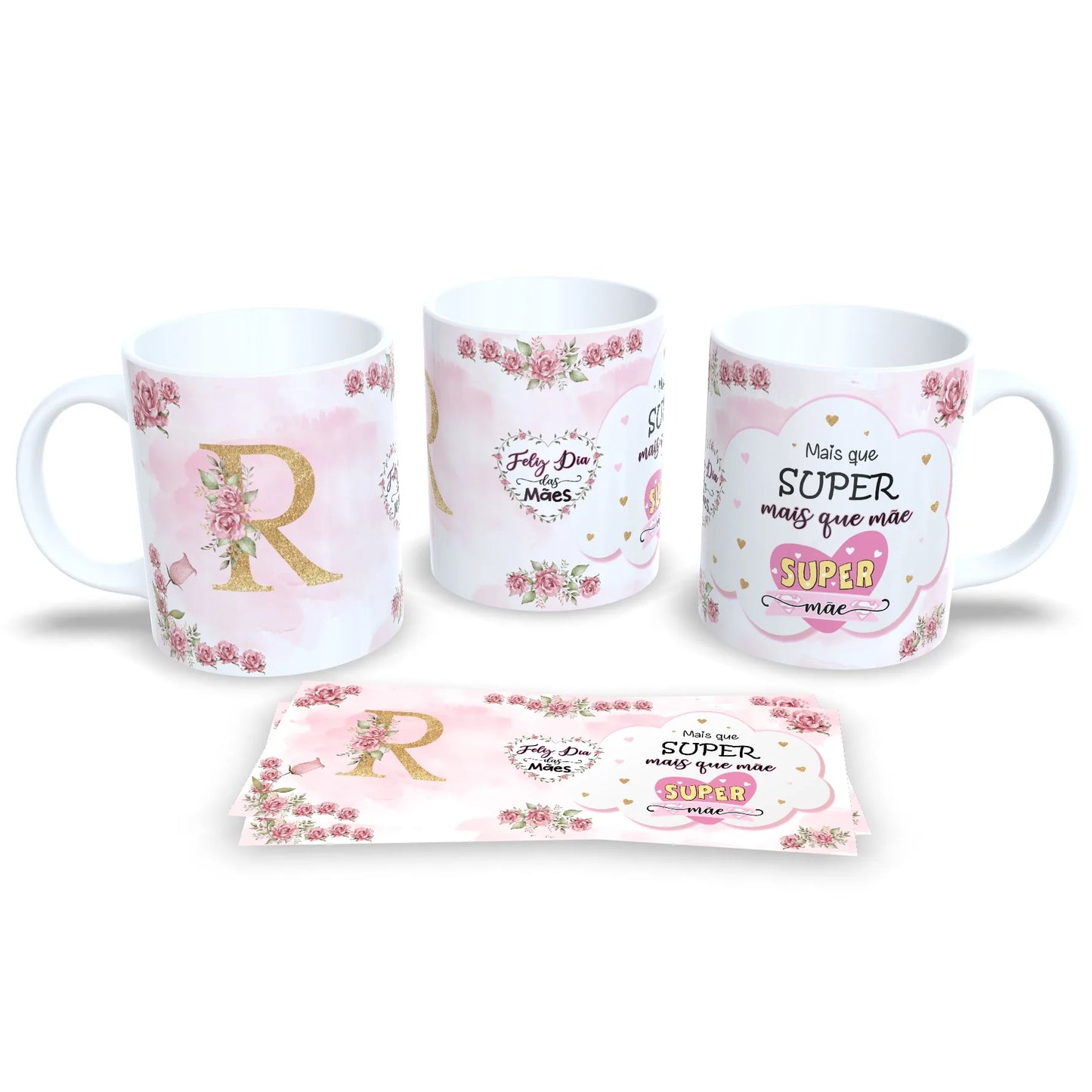Caneca De Porcelana Dia Das Mães Caneca De Porcelana Com Foto Estampa Dia Das Mãe