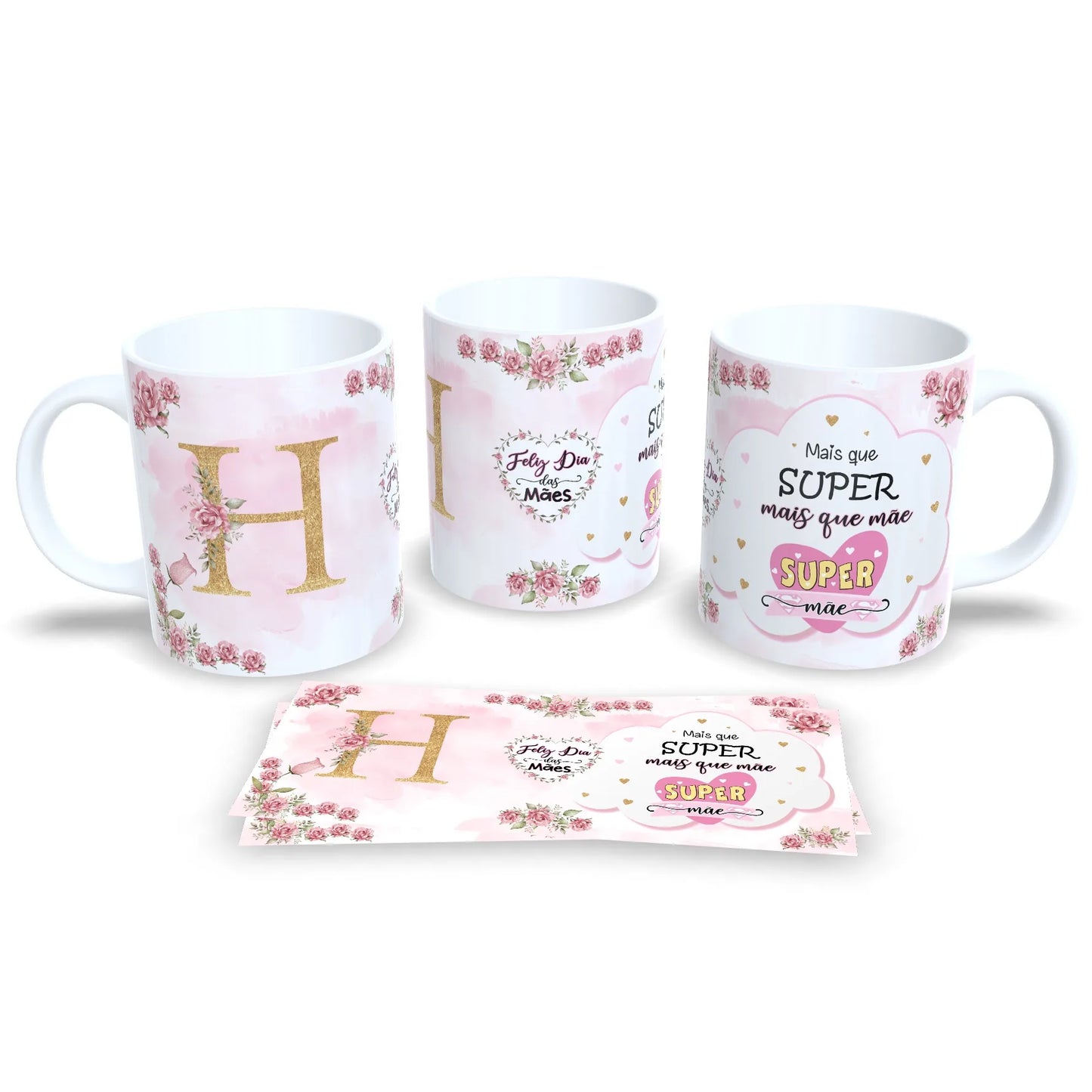 Caneca De Porcelana Dia Das Mães Caneca De Porcelana Com Foto Estampa Dia Das Mãe