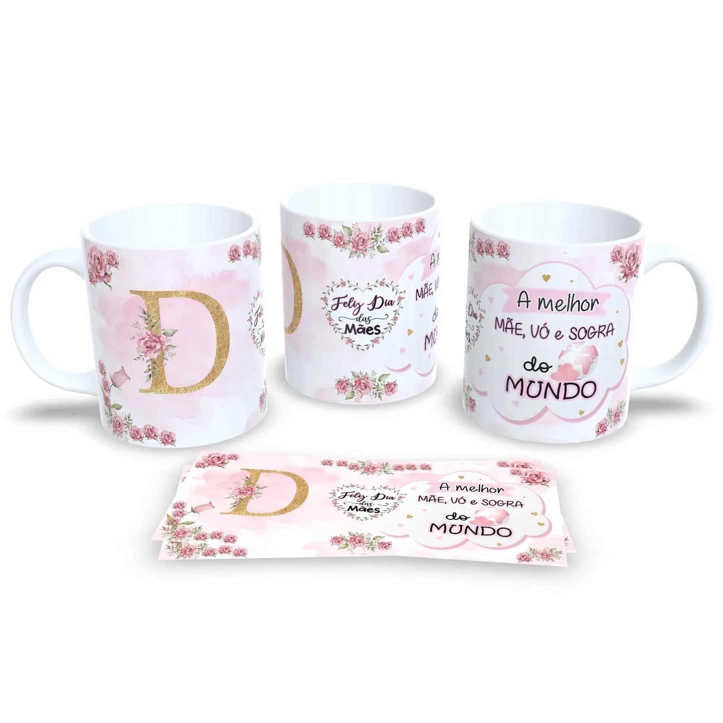 Caneca De Porcelana Dia Das Mães Caneca De Porcelana Com Foto Estampa Dia Das Mãe