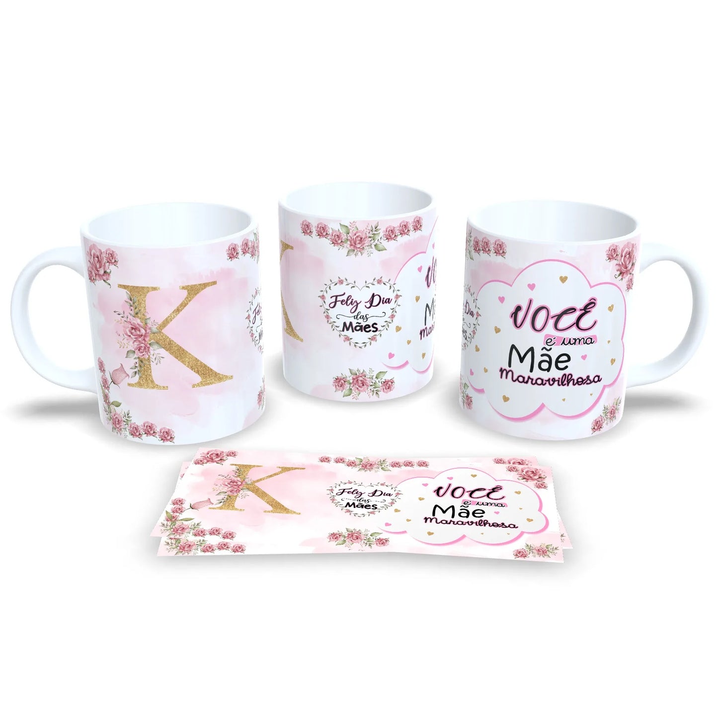 Caneca De Porcelana Dia Das Mães Caneca De Porcelana Com Foto Estampa Dia Das Mãe
