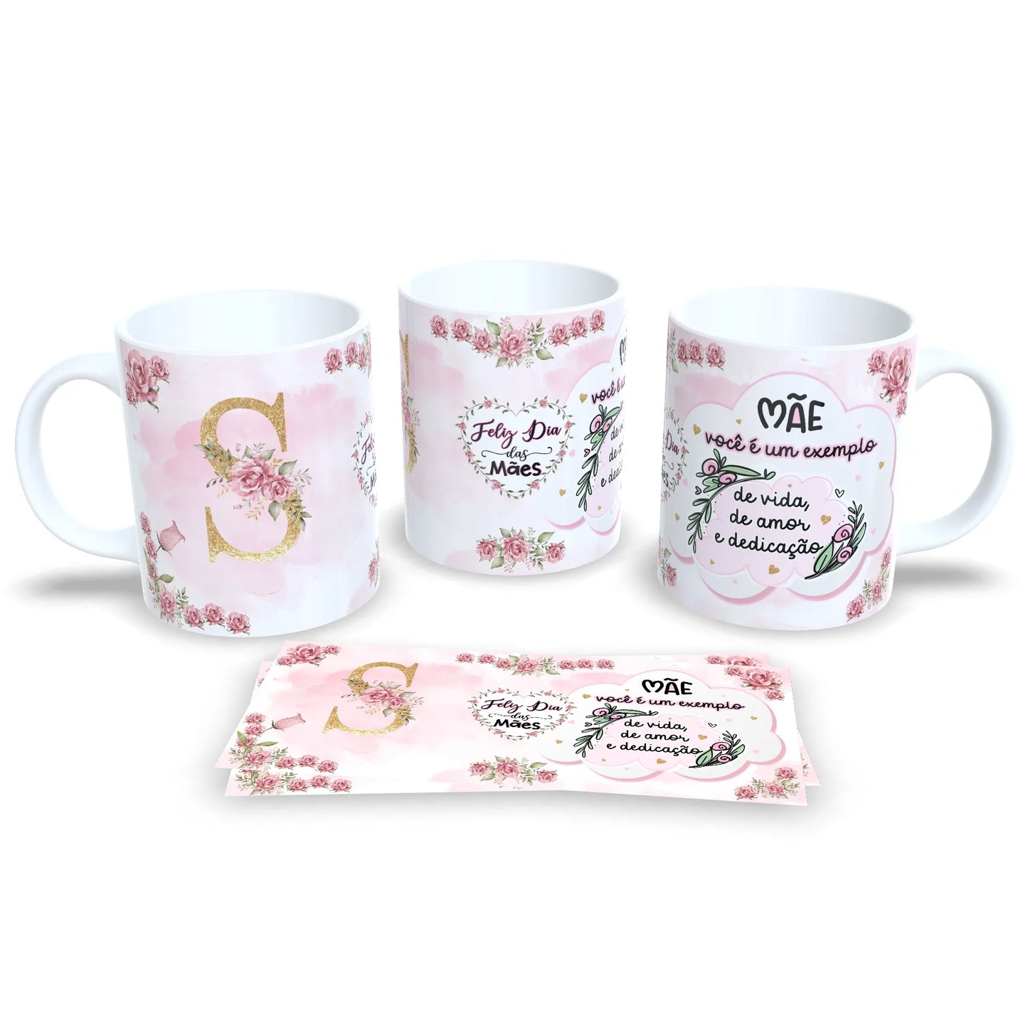 Caneca De Porcelana Dia Das Mães Caneca De Porcelana Com Foto Estampa Dia Das Mãe