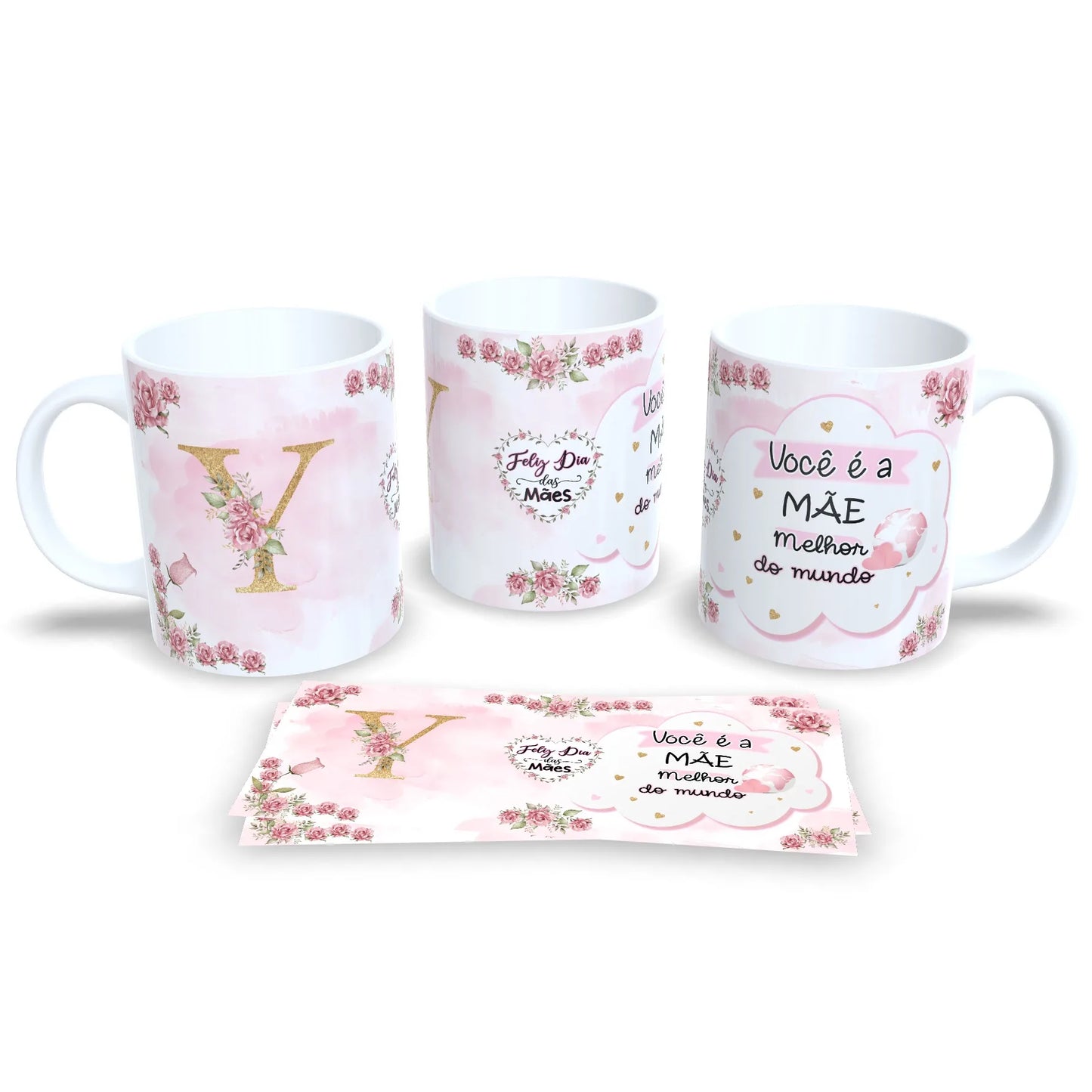 Caneca De Porcelana Dia Das Mães Caneca De Porcelana Com Foto Estampa Dia Das Mãe