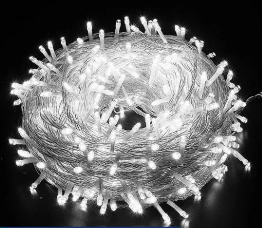 Pisca-Pisca Natalina 100 Leds Colorida 9m 8 Funções 110V / 127V | Tecnologia LED