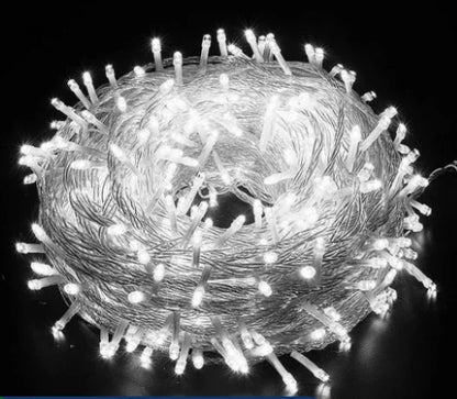 Pisca-Pisca Natalina 100 Leds Colorida 9m 8 Funções 110V / 127V | Tecnologia LED