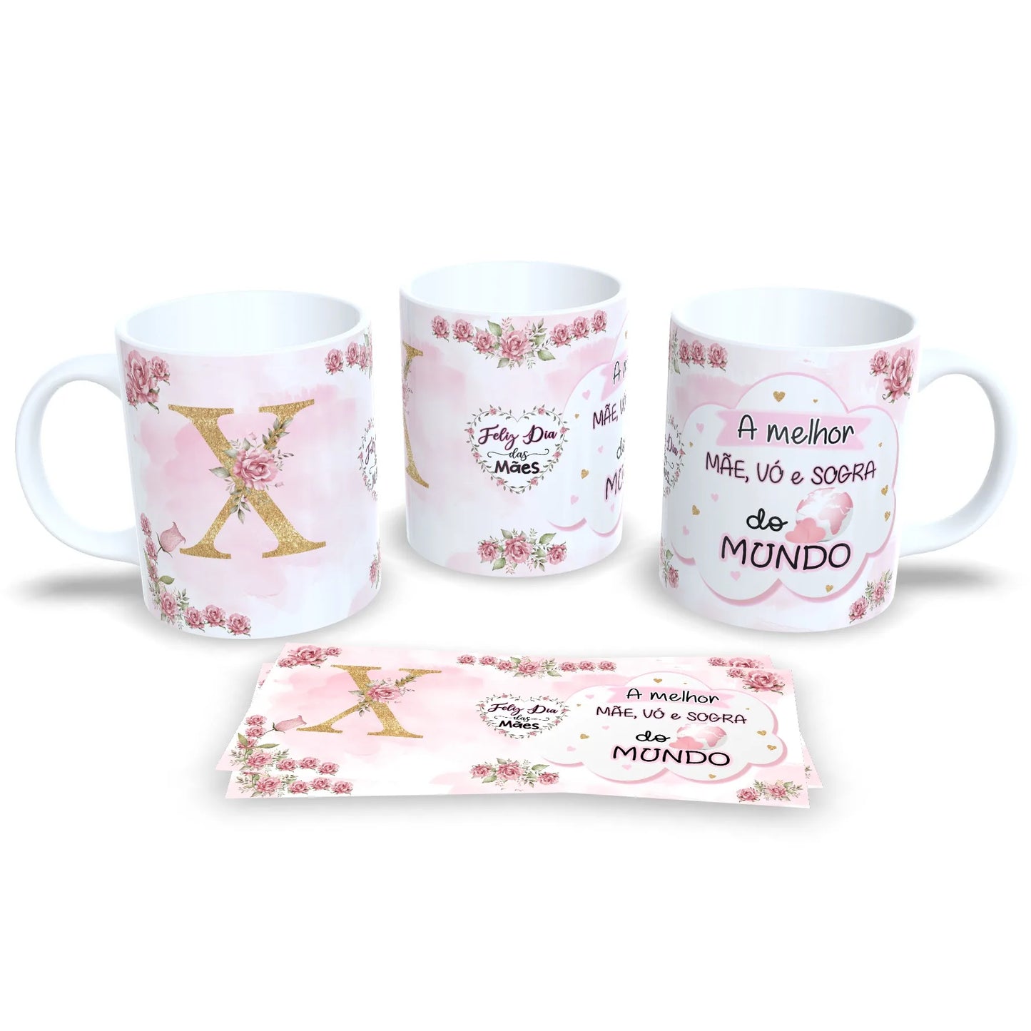 Caneca De Porcelana Dia Das Mães Caneca De Porcelana Com Foto Estampa Dia Das Mãe