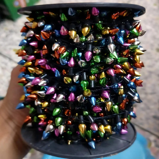 Luzes de corda decorativas coloridas Nova Mini Luz Colorida Fadas Natal De 50 metros