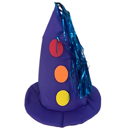 Chapéu De Dublado Colorido Para Fantasia De Palhaço Infantil