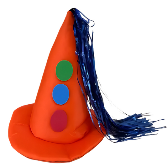 Chapéu De Dublado Colorido Para Fantasia De Palhaço Infantil