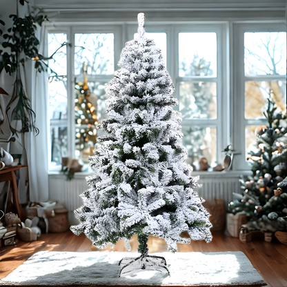 Árvore de Natal variação artificial, pinheiro de Natal colorido em PVC com suporte de metal