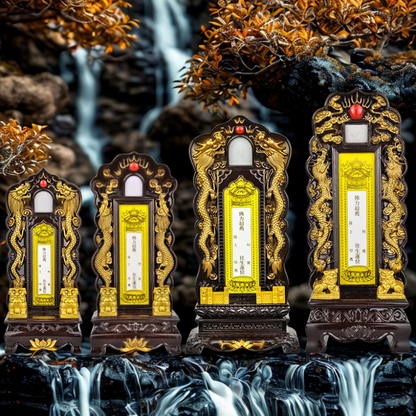 Placa, Doméstica, Ancestral, Incenso Ancestral Hall, PVC Placa doméstica ancestral Incenso