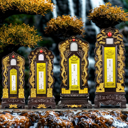 Placa, Doméstica, Ancestral, Incenso Ancestral Hall, PVC Placa doméstica ancestral Incenso