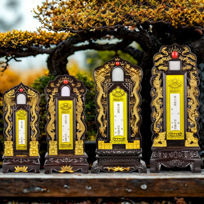 Placa, Doméstica, Ancestral, Incenso Ancestral Hall, PVC Placa doméstica ancestral Incenso