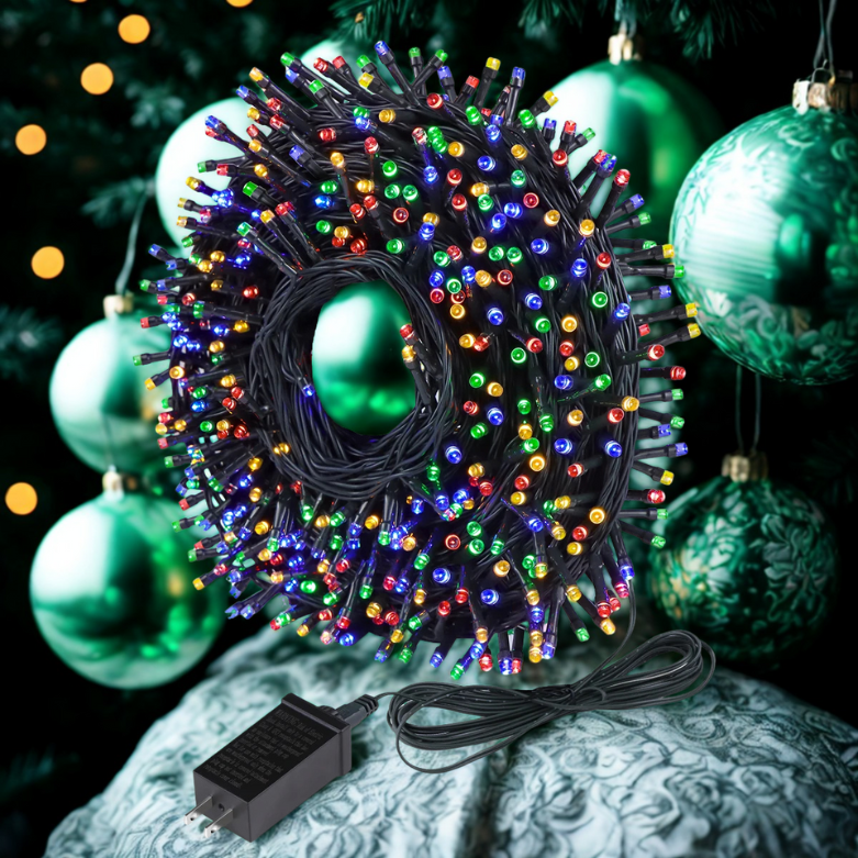 Luzes de fada a bateria para áreas externas de luzes de Natal LED para ambientes internos