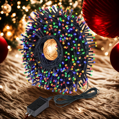 Luzes de fada a bateria para áreas externas de luzes de Natal LED para ambientes internos