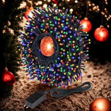 Luzes de fada a bateria para áreas externas de luzes de Natal LED para ambientes internos