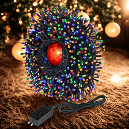 Luzes de fada a bateria para áreas externas de luzes de Natal LED para ambientes internos