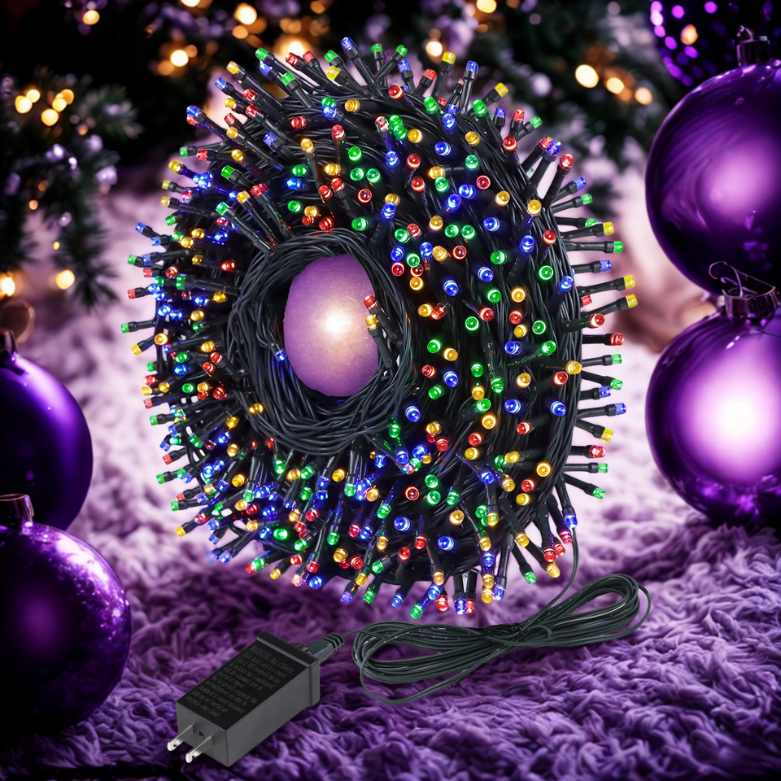 Luzes de fada a bateria para áreas externas de luzes de Natal LED para ambientes internos