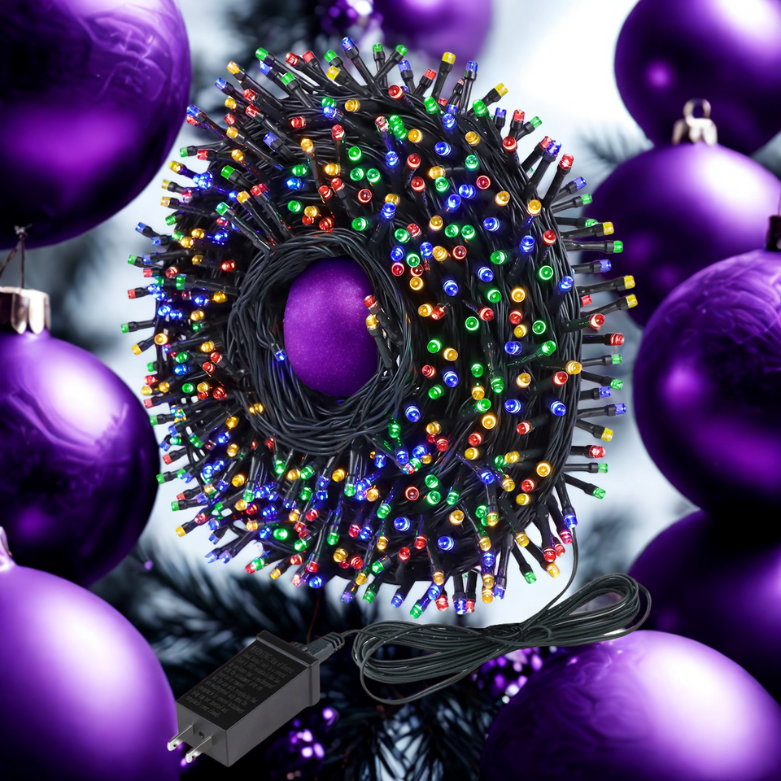 Luzes de fada a bateria para áreas externas de luzes de Natal LED para ambientes internos