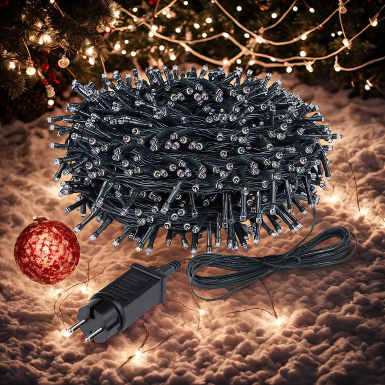 Luzes de Natal solares Too Dour, 72 pés, 100M LED, 8, luzes corda solares e 82 pés tensão