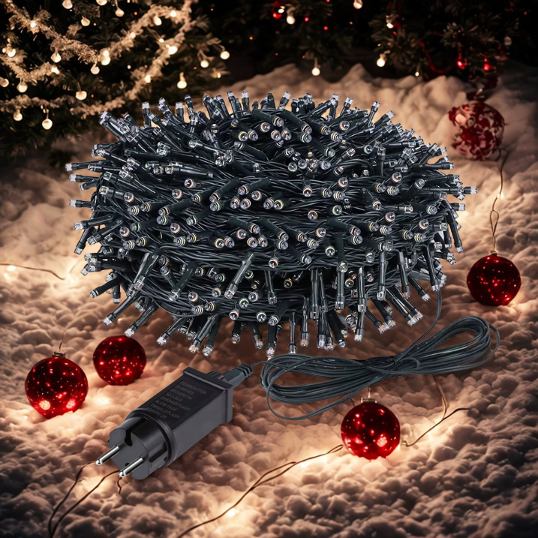 Luzes de Natal solares Too Dour, 72 pés, 100M LED, 8, luzes corda solares e 82 pés tensão