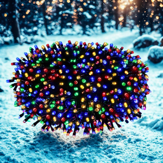 Luzes LED 100 lâmpadas decoração Pisca Piscas 600 leds Decoração Natal 600 Metro