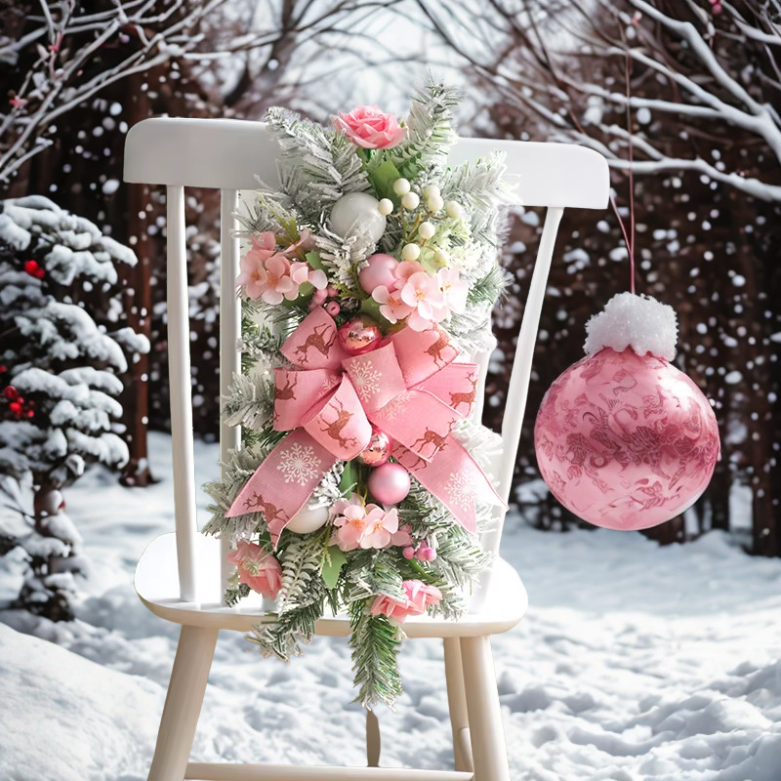 Guirlanda de Natal com luzes, guirlanda de Natal, gota, guirlanda de Natal, guirlanda gota