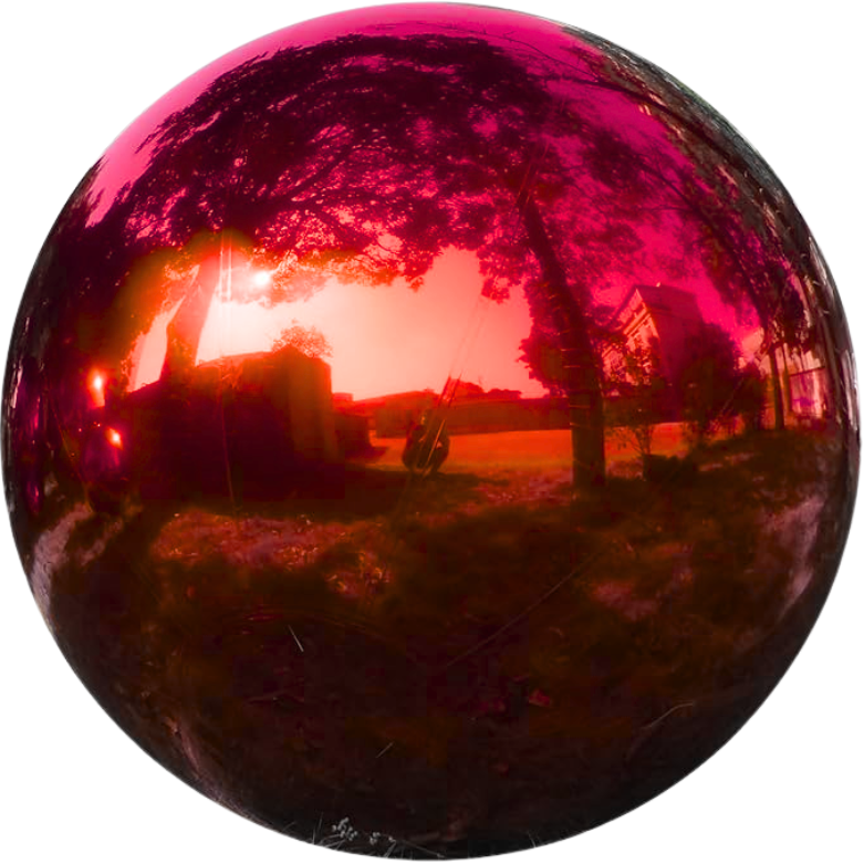 Bola de espelhos para shopping Bola de espelhos inflável, balão gigante espelhado prateado