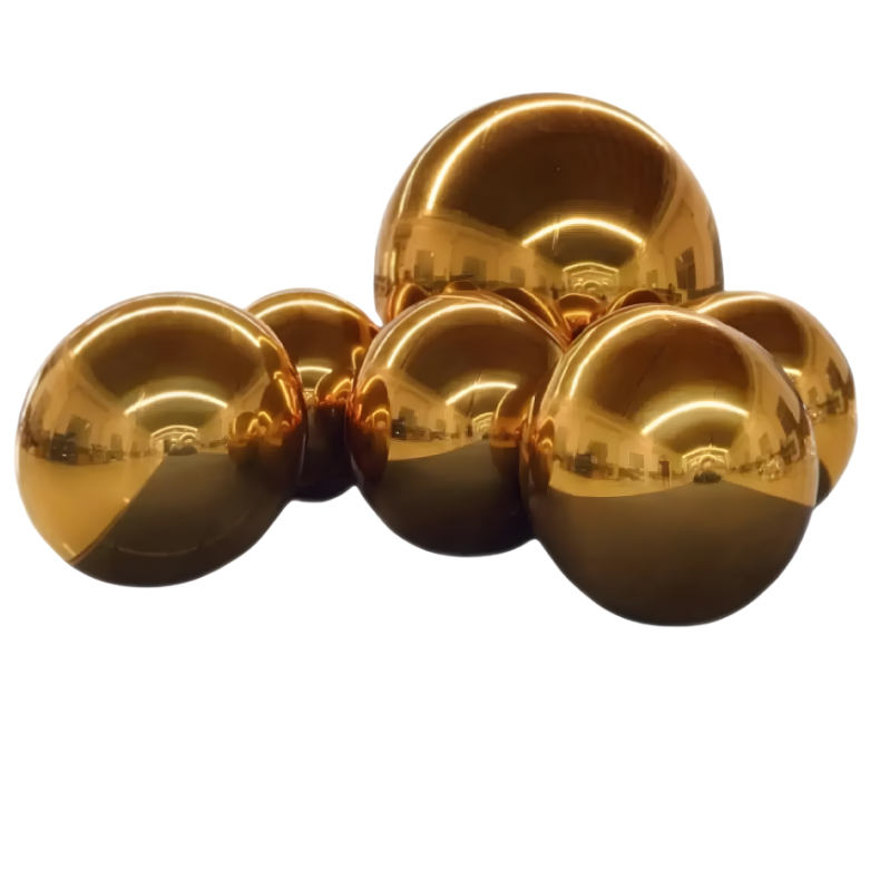 Bola Espelhada Inflável Gigante 6 Peças com Bomba de Ar, Conjunto de Esferas Coloridas