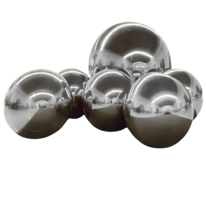 Bola Espelhada Inflável Gigante 6 Peças com Bomba de Ar, Conjunto de Esferas Coloridas