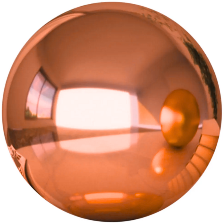 Bola espelhada inflável dourada, bolas brilhantes grandes esferas refletivas reutilizáveis