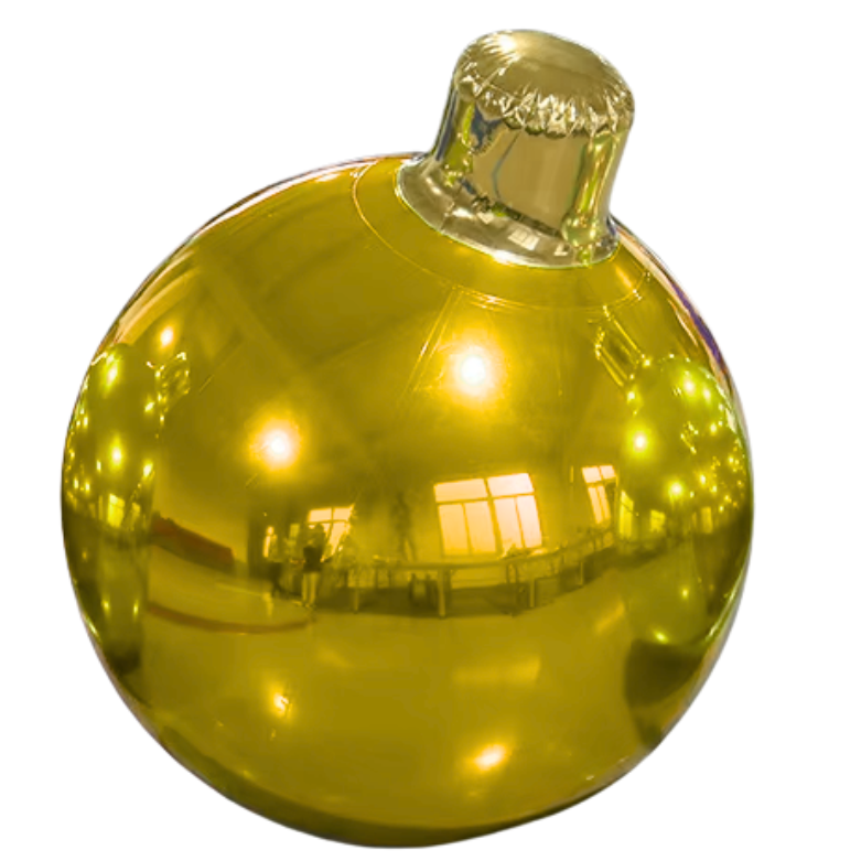 Bola De Natal Inflável Ornamentos de Natal ao ar livre de tamanho extra grande, bolas