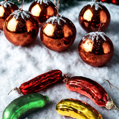 Pepino natalino decorativo 1 peça enfeites de natal em formato picles, decoração natalina