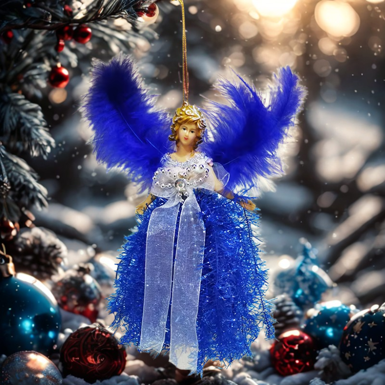 Anjos de Natal para árvore - Toppers de Natal Árvores dos Anjos| Enfeites de anjo árvore