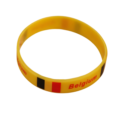 Pulseira de silicone com a do Brasil, 1 peças, nacional do Brasil, para a copa europeia
