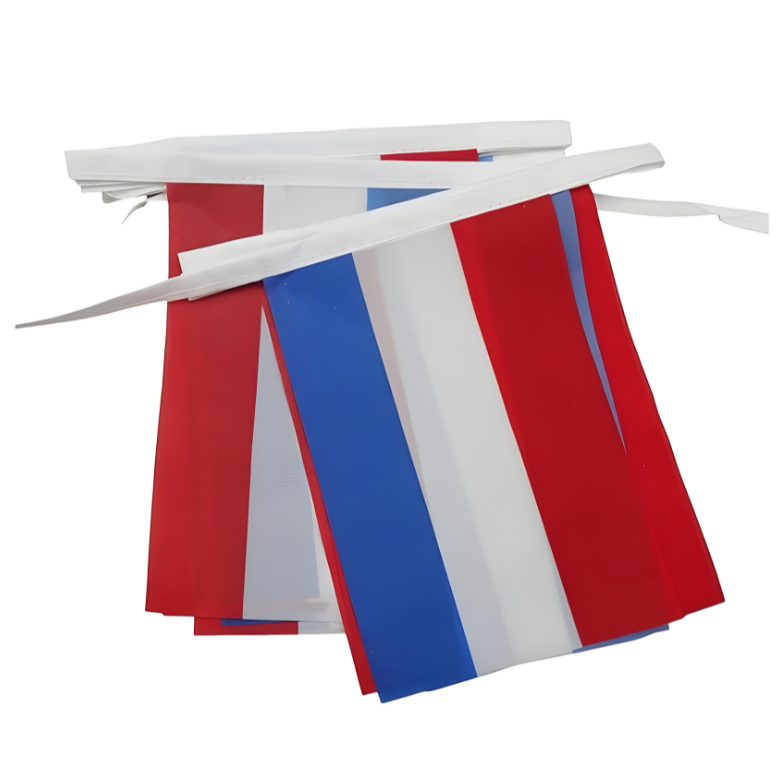 Bandeira holandesa de 6 metros 20 bandeiras 9" x 6" - bandeiras holandesas 14 x 21 cm