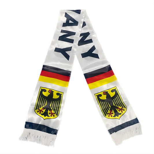 Cachecol de malha Copa do Mundo Alemanha de alta definição de futebol nacional