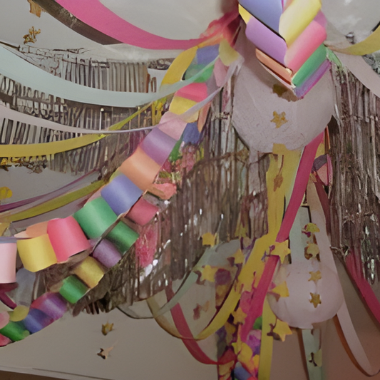 Folhas trevo papel Lindo Carnaval chá de bebê trevo de quatro folhas guirlandas de papel