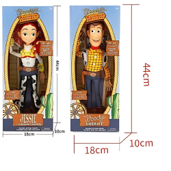 Boneco Vinil Woody Toy Story Lider Brinquedos
