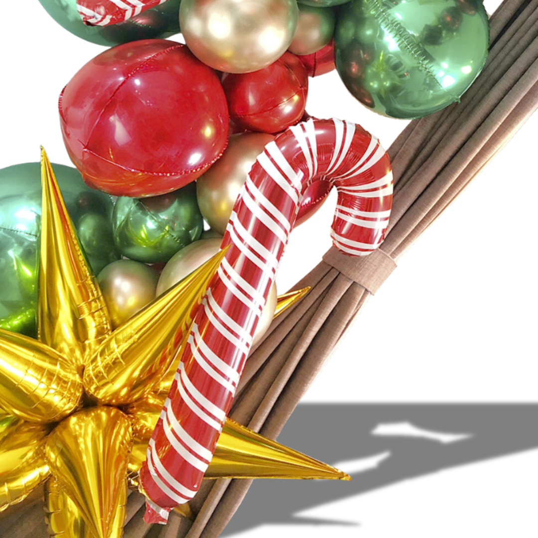 Kit 5 Balão Estrela Metalizada 12 Pontas 3d Decoração Festa