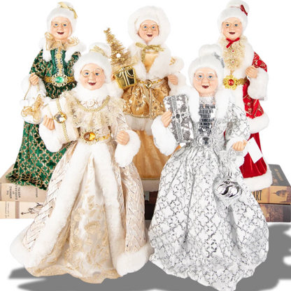 Mamãe Noel Enfeite De Decoração Natal Boneco Luxo