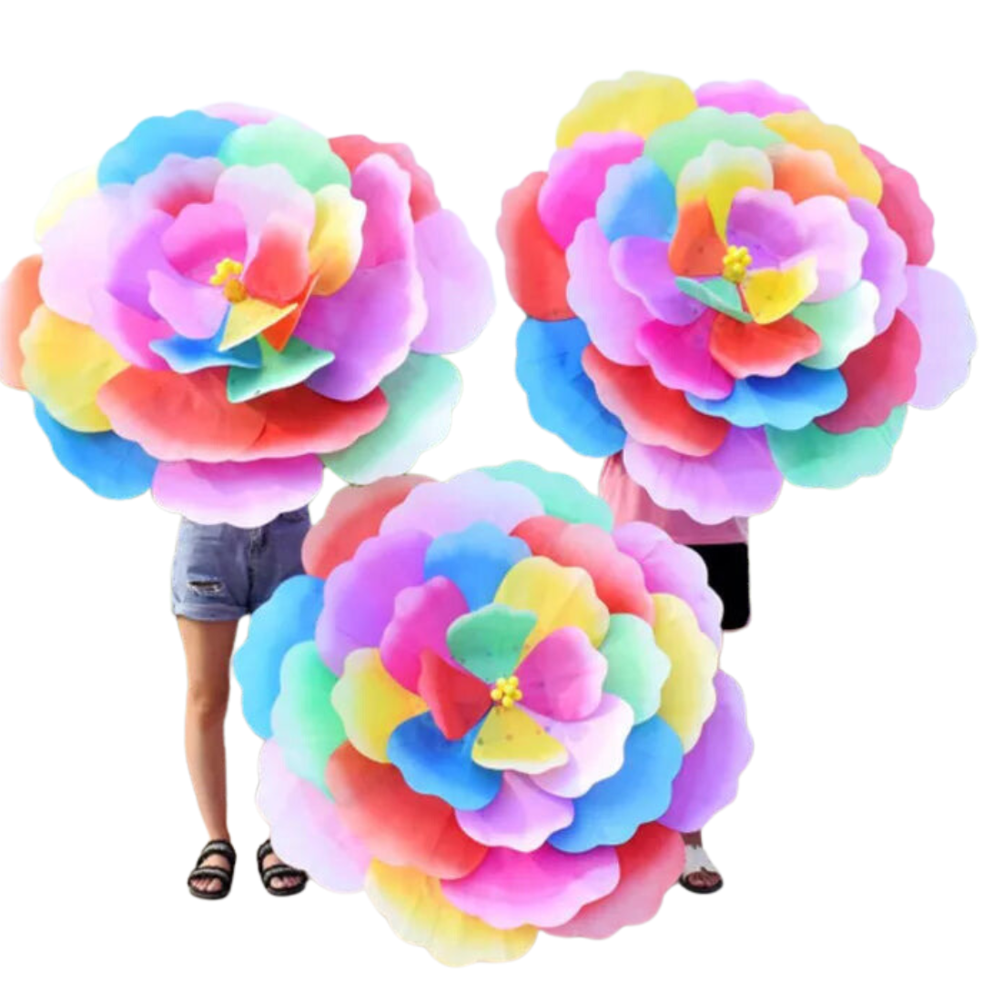 Flores Gigantes De Papel 80cm Festa Aniversário Decoração