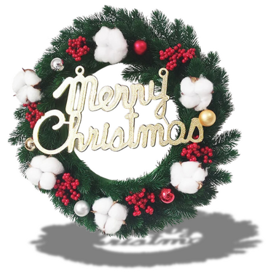 Guirlanda Natalina Enfeite De Natal Decoração Porta Árvore