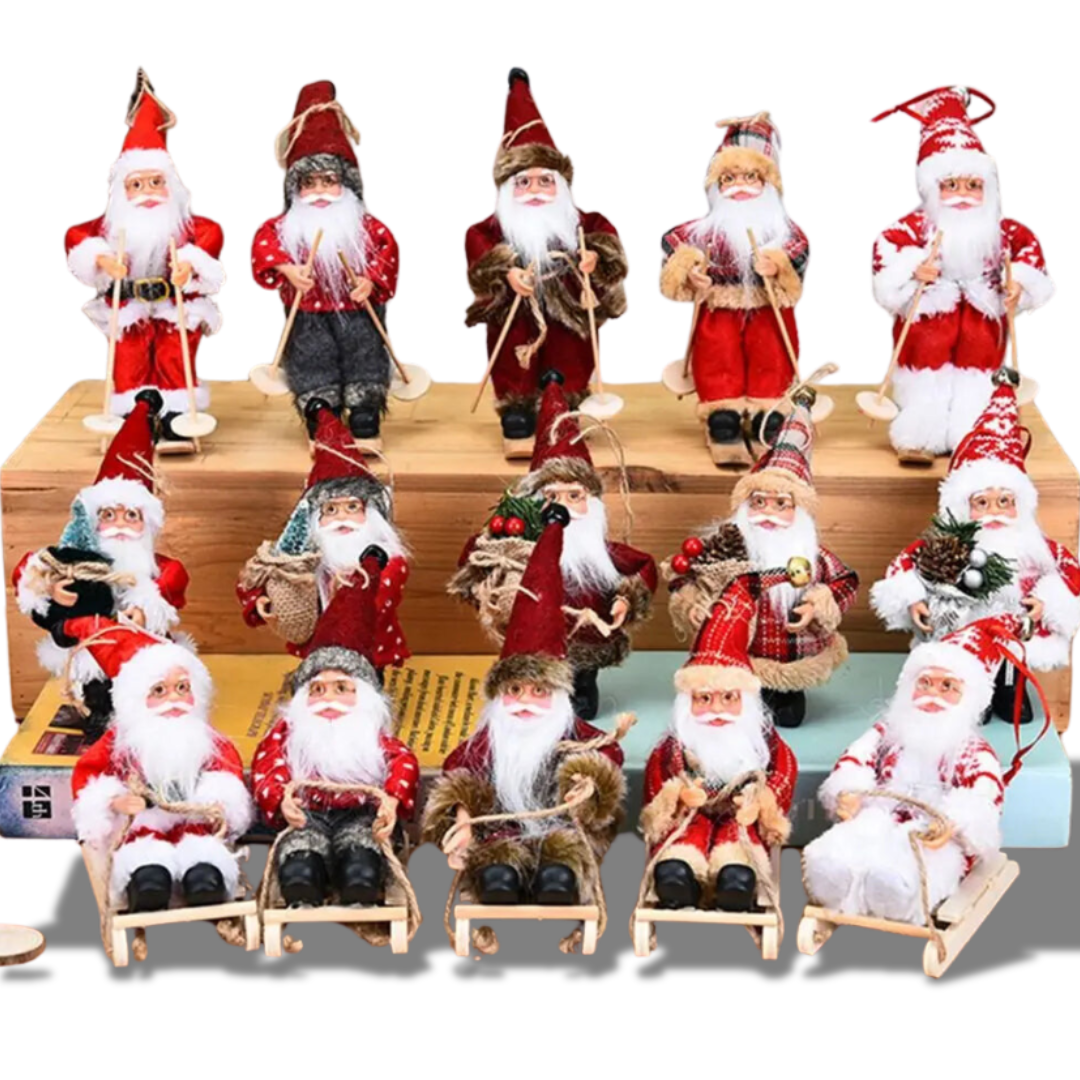 Decoração De Natal Porta De Papai Noel Pendurado