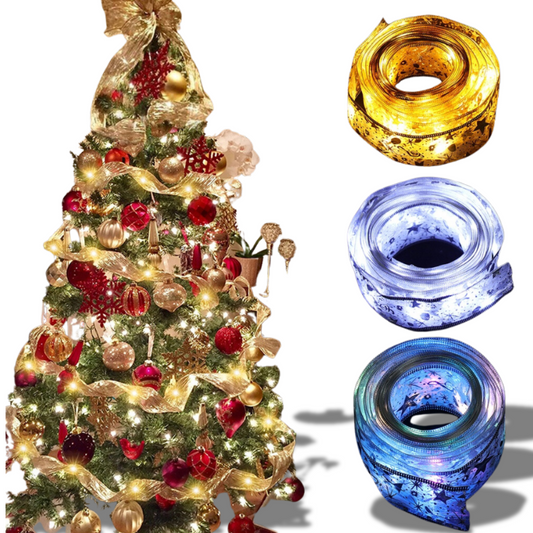 Fita de Natal, 20 metros, 5cm, fita Natal fio para guirlanda doméstica artesanato