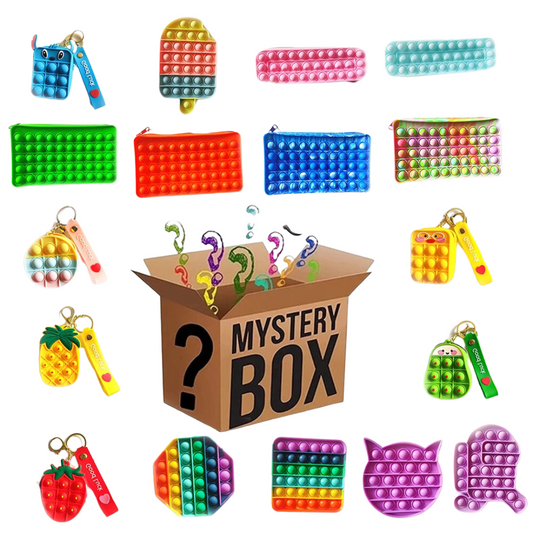 500 Peças De Brinquedo Sensorial Pop It Fidget Mistério Caixa