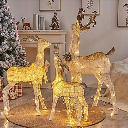 Natal Boneco neve Natal com LED de 120 cm, decorações de Natal pré-iluminadas