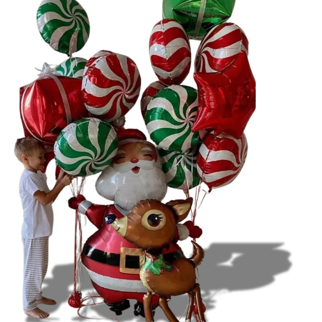 Balão Metalizado Pirulito Doces De 45cm (10 Unidades)